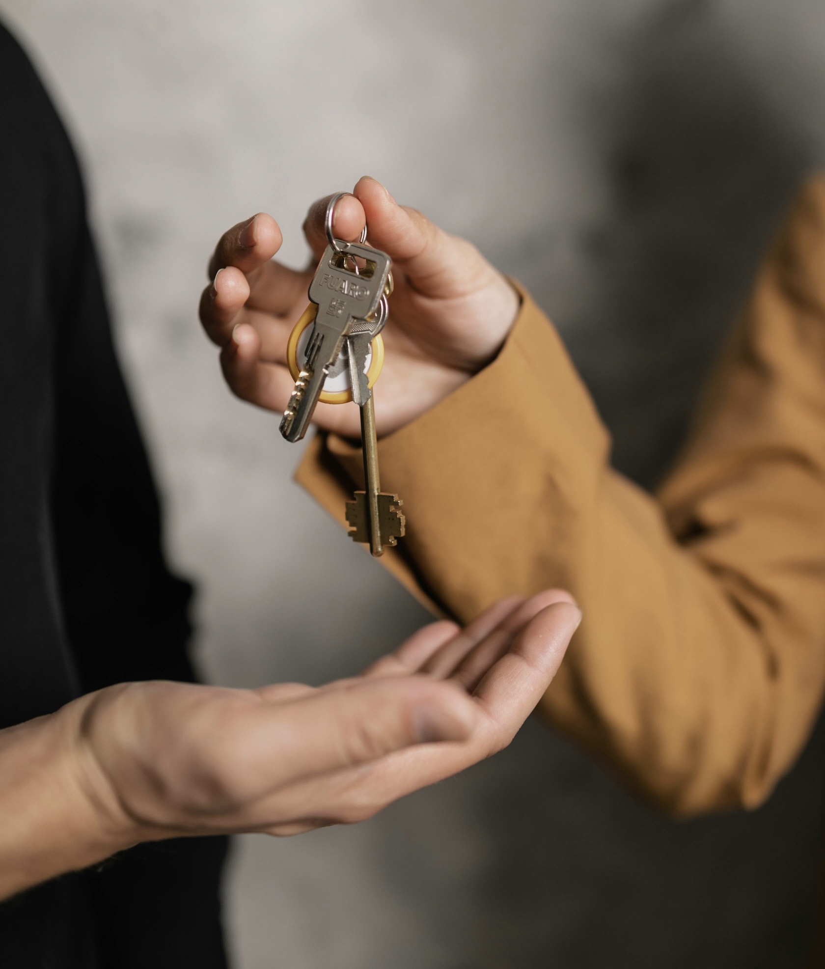 Zestaw kluczy do nieruchomości